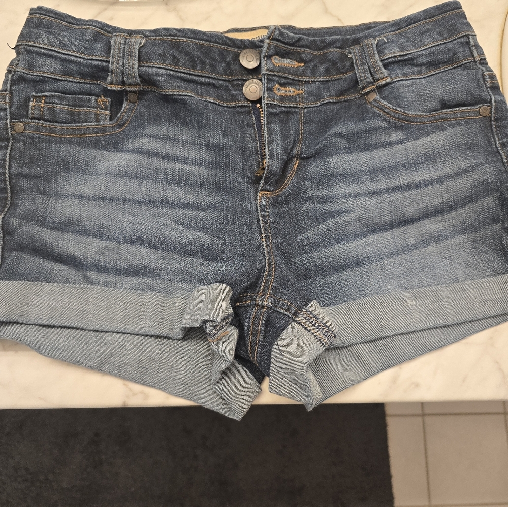 Blue Spice denim shorts in size 5 Good used condition